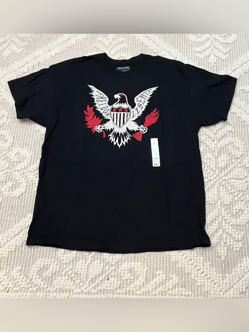 NWT Men’s Melmarc Freedom & Liberty Americana Eagle T-Shirt